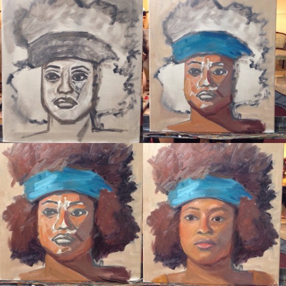 Step-by-step progression of my study