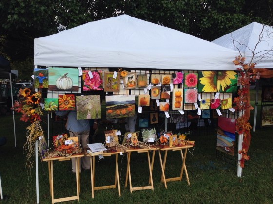 The Artists on Main tent