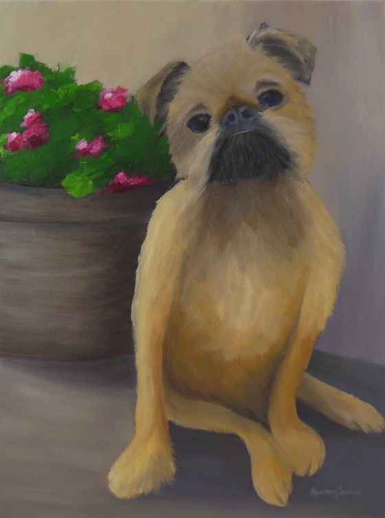 Mattie; 12x16 oil on canvas