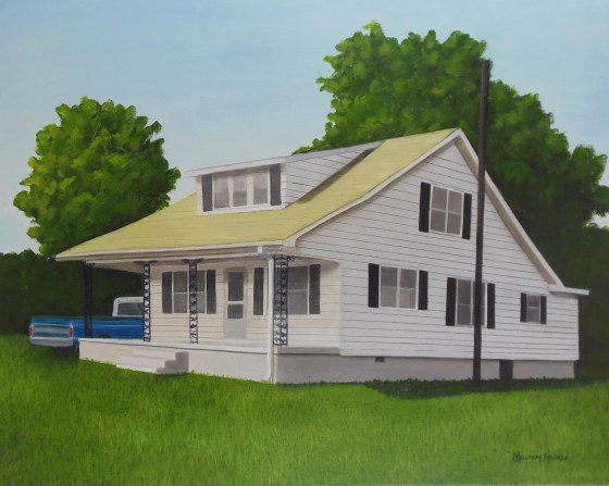 The Old Homeplace; 16x20 oil on canvas